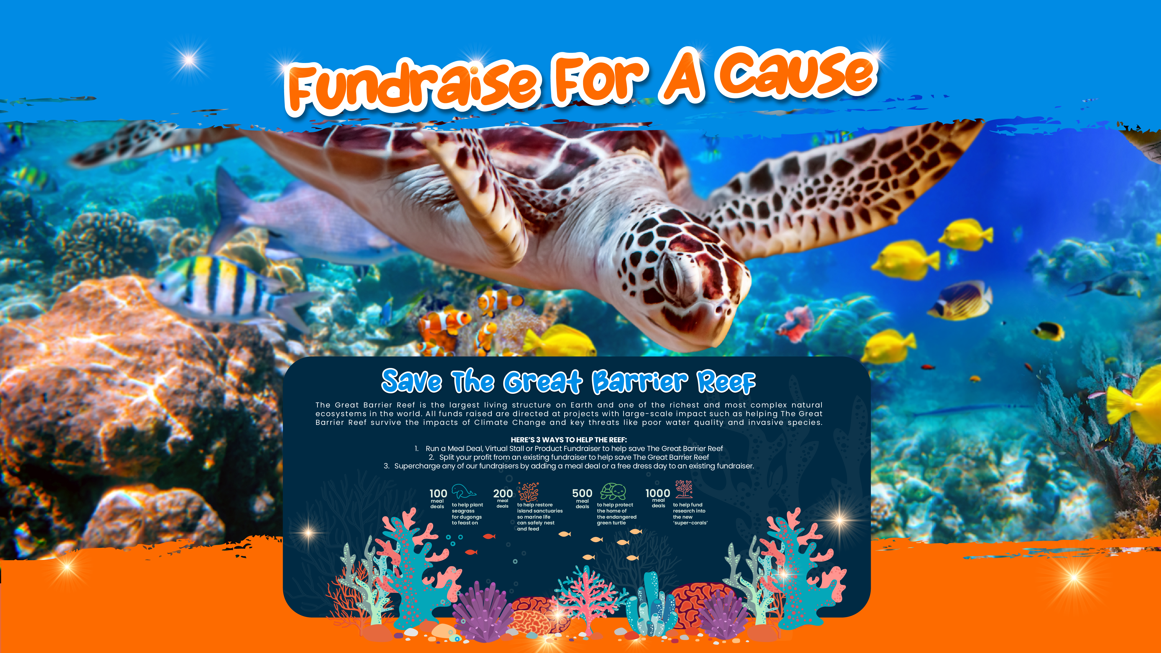 FUNDRAISE FOR A CAUSE - Great Barrier Reef